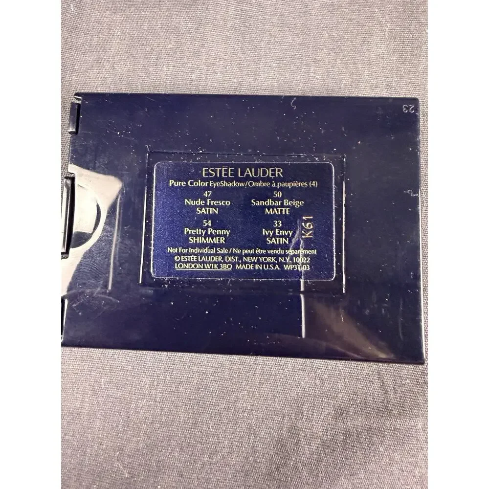 Estee Lauder Pure Color Eyeshadow Duo 4 Color Sample Size New In Box